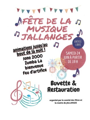 Fête de la Musique Jallanges 2023